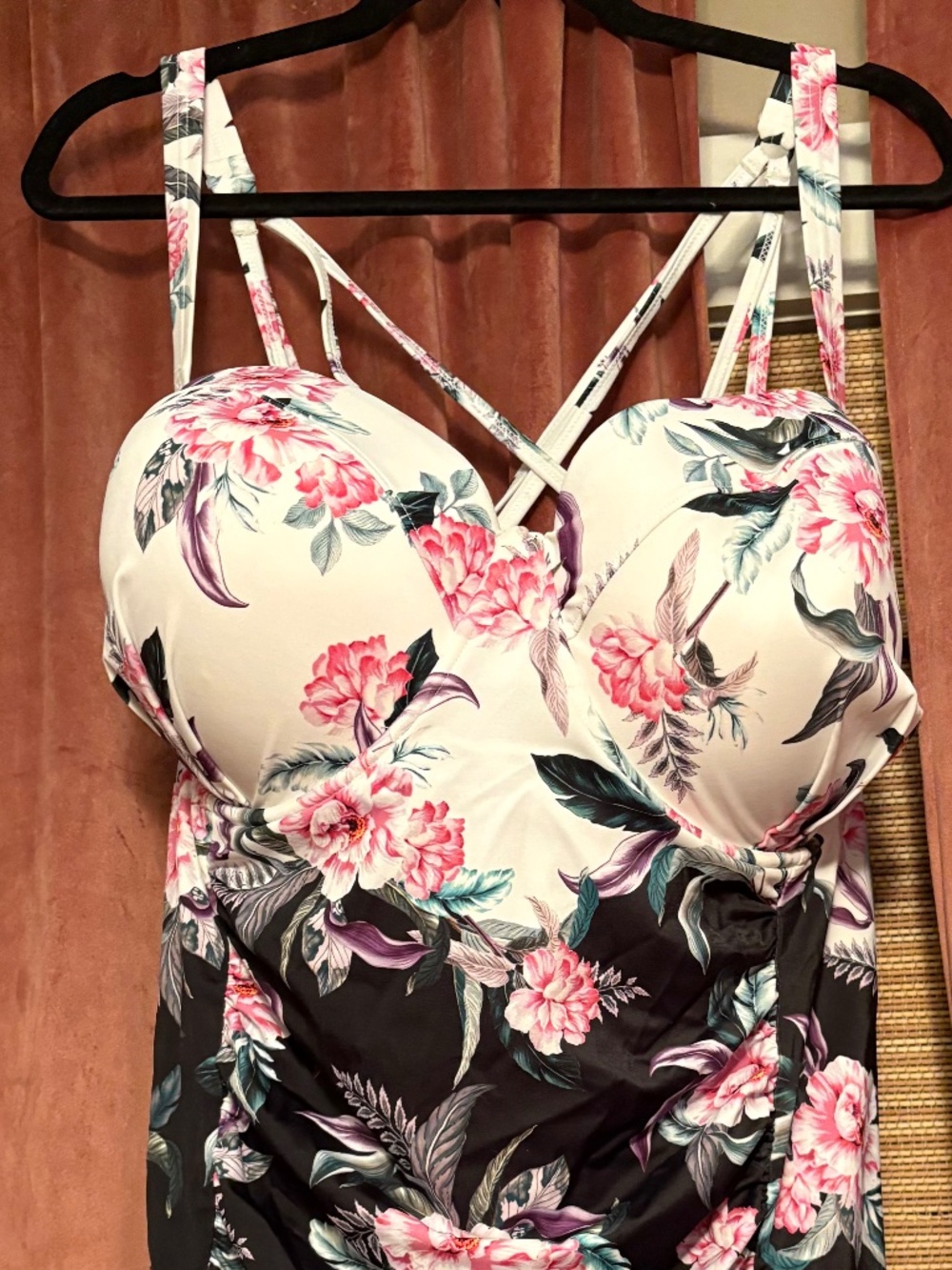 5F Torrid Push-up Bra One-Piece Swimsuit